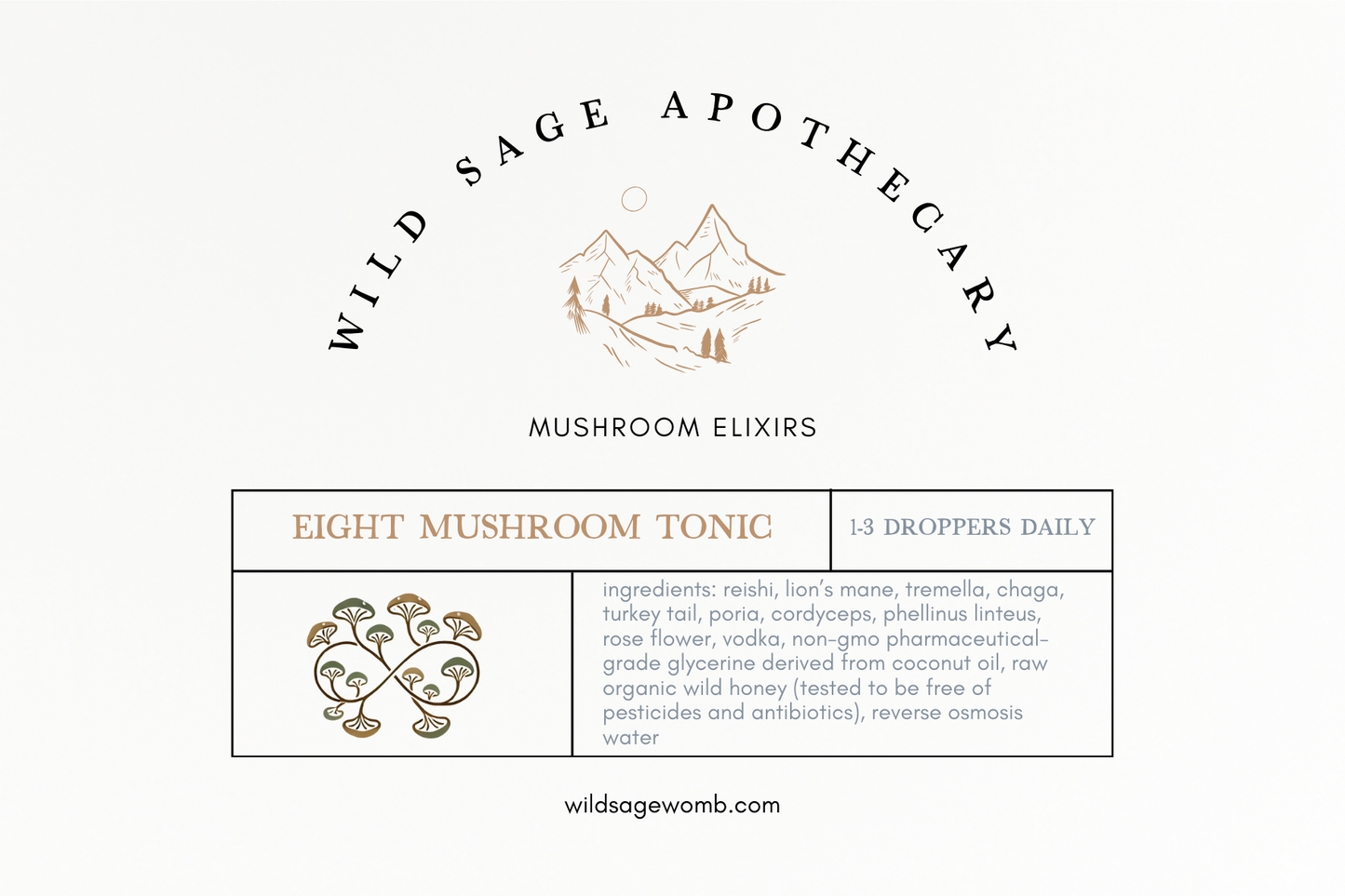 EIGHT MUSHROOM TONIC