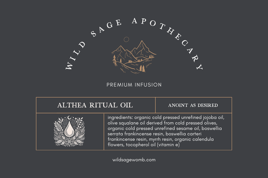 Althea Ritual Oil (skin and scar healing)