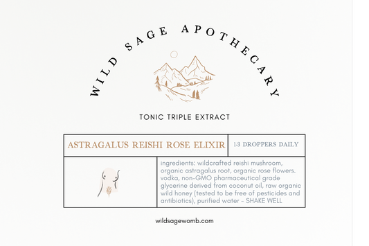 ASTRAGALUS REISHI ROSE ELIXIR
