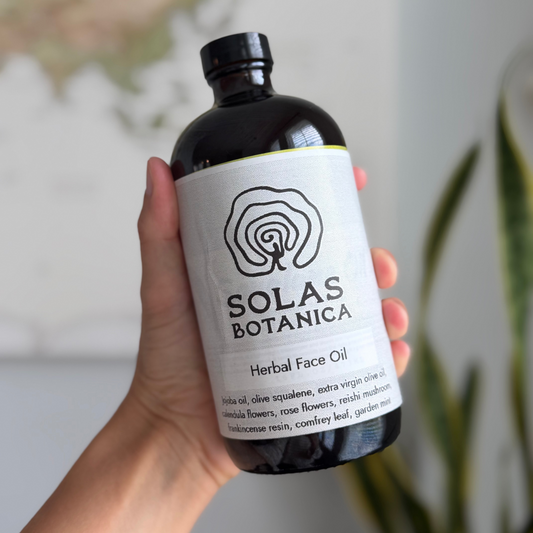 Herbal Face Oil (organic, 2oz)