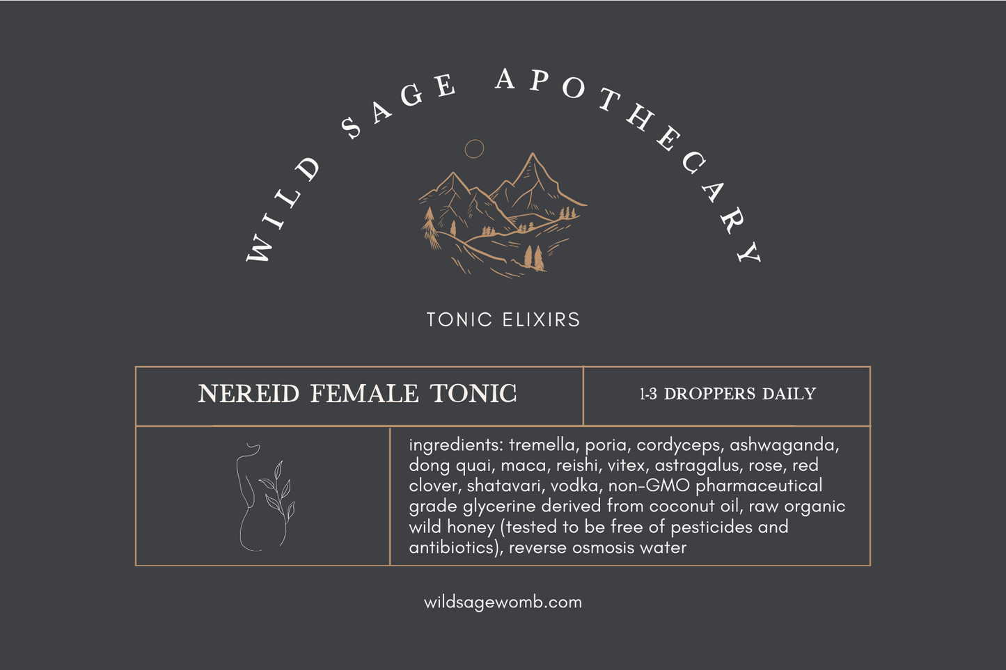 NEREID FEMALE TONIC