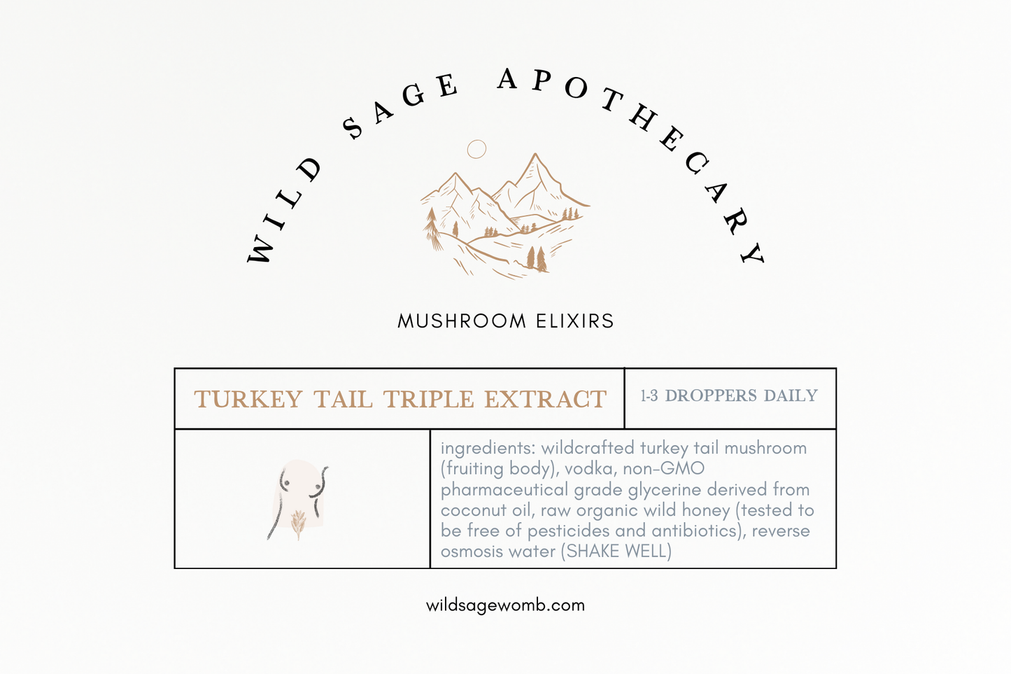 WILDCRAFTED TURKEY TAIL ELIXIR