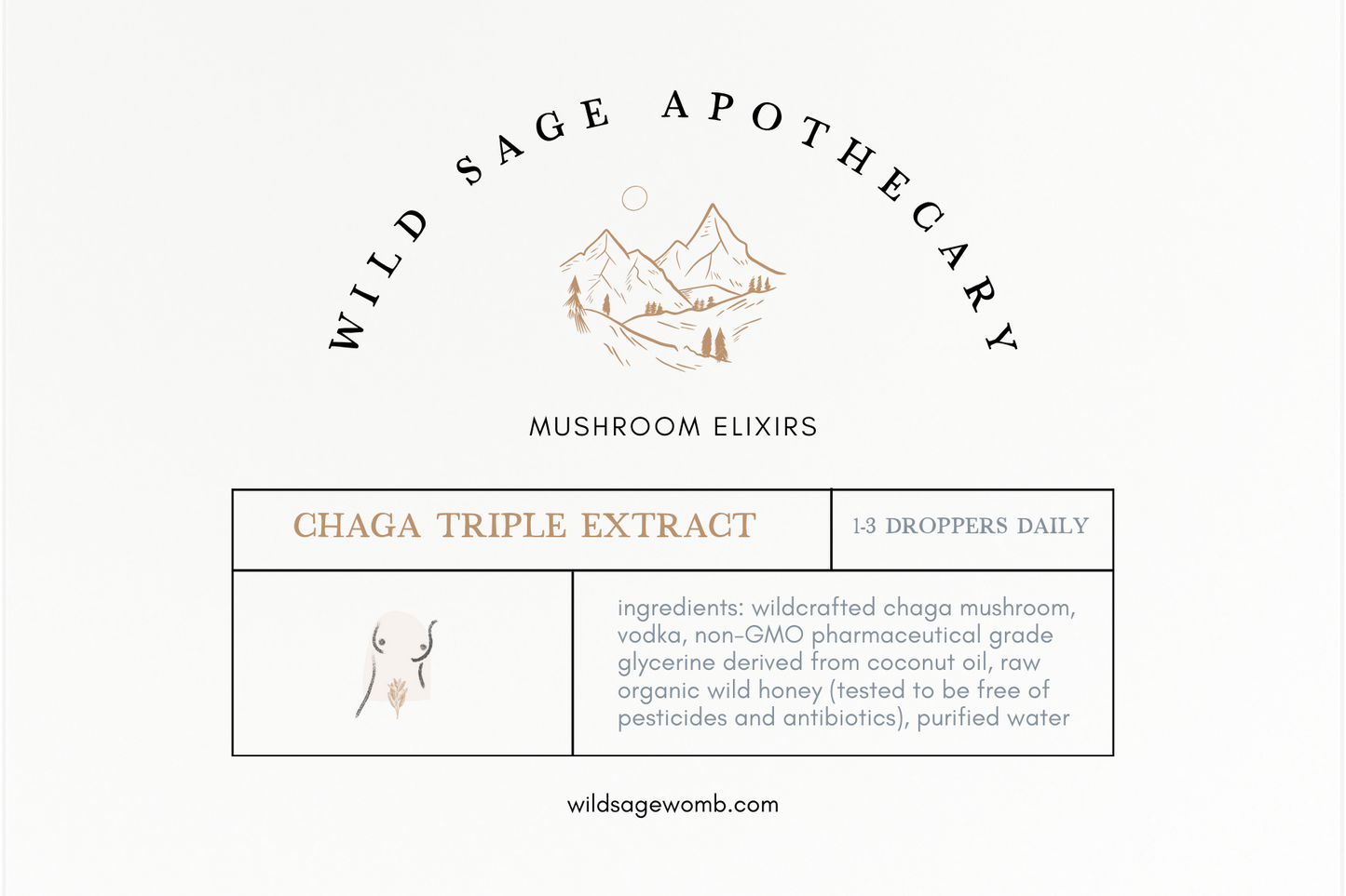 WILDCRAFTED CHAGA ELIXIR